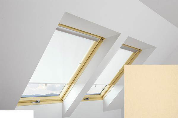 Fakro - ARS II 207 - Standard Manual Roller Blind - Peach Fakro - ARS II 207 - Standard Manual Roller Blind - Peach