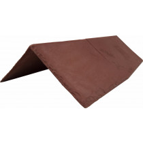Tapco Synthetic Slate - Ridge & Hip - Brick Red