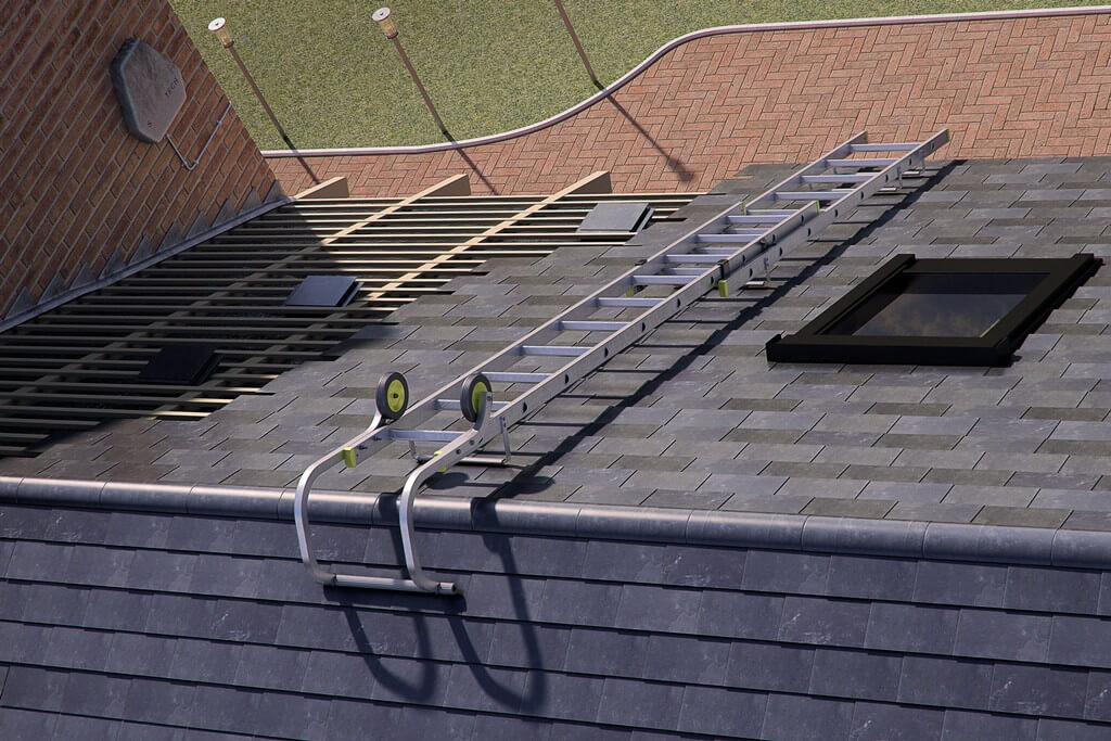 Youngman 2 Section Roof Ladder