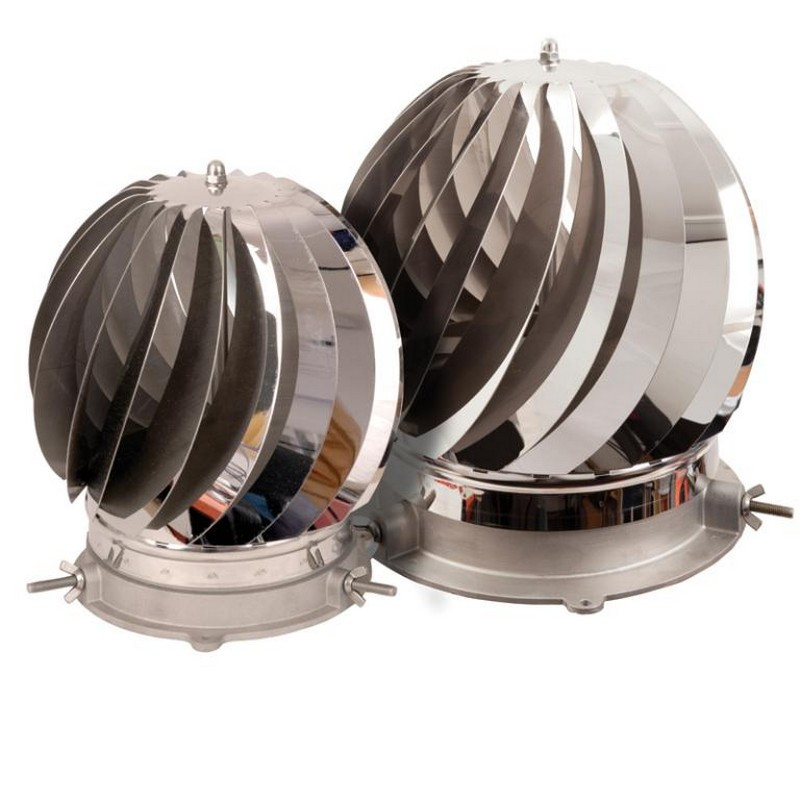 Mini Spinning Chimney Cowl 80mm to 180mm Roofing Megastore