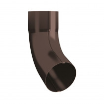 Lindab Steel Guttering - Downpipe Bend with Socket