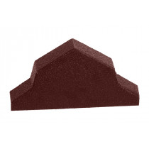Britmet - Pantile 2000 - Ridge End Cap - Antique Red