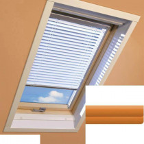 Fakro - AJP II 154 - Standard Manual Venetian Blind - Carrot Orange
