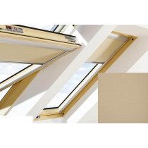 Fakro - ARF II 227 - Manual Blackout Blind - Tortilla Brown