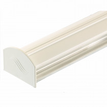 Corotherm - Polycarbonate Sheet Rafter Glazing Bar Kit - White (6m)