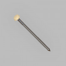 Soffit, Fascia & Capping Board Polytop Fixing Nails - 50mm - Cream (Pack of 100)