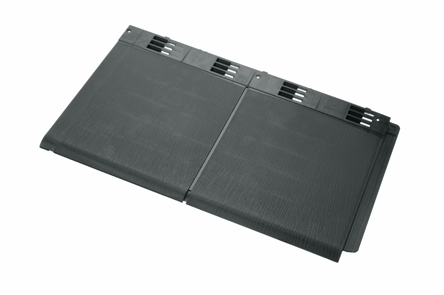 Envirotile - Double Plastic Tile - Grey (Pack of 10) Envirotile - Double Plastic Tile - Grey (Pack of 10)