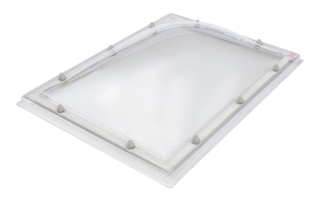 Em-Dome Polycarbonate Skylight to Suit Builders Upstand - Rectangle