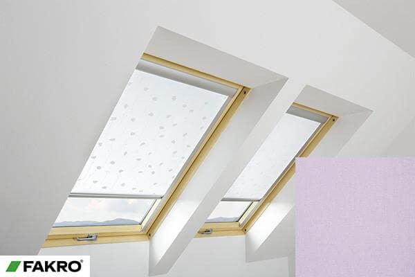 Fakro - ARS I 012 - Standard Manual Roller Blind - Lilac Fakro - ARS I 012 - Standard Manual Roller Blind - Lilac