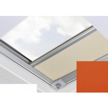 Fakro - ARF/D II 259 - Flat Roof Manual Blackout Blind - Tiger Orange