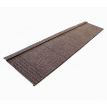 Britmet - Lightweight Metal Roof Shingle - Bramble Brown (End of Line)