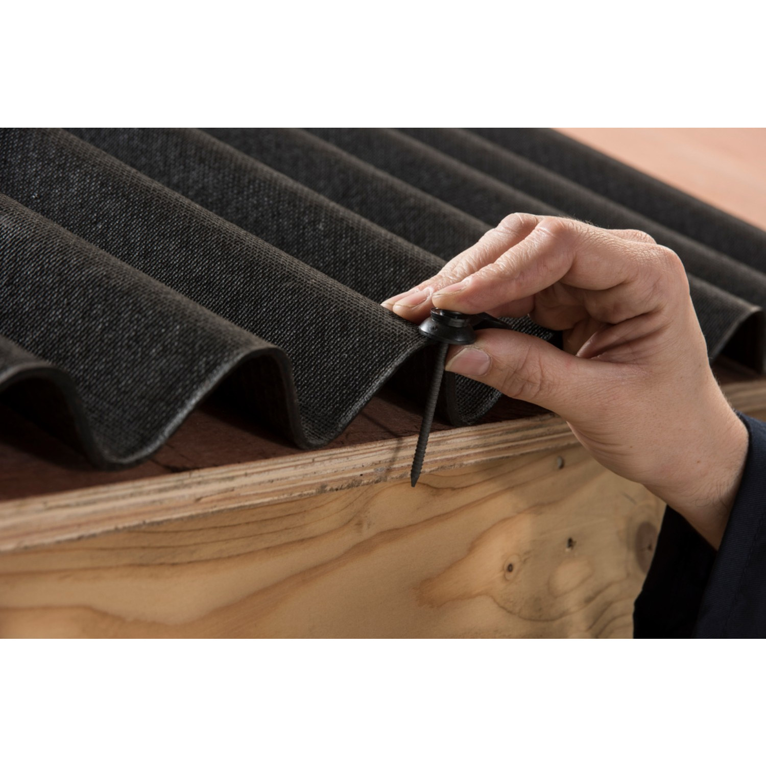 Onduline Verge 1000mm Long Bitumen Roof Sheets Various Colours