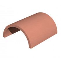 Marley Interlocking Clay Half Round Ridge Tile - 375Mm