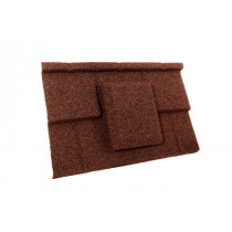 Britmet - Plaintile - Air Vent Tile - Rustic Terracotta