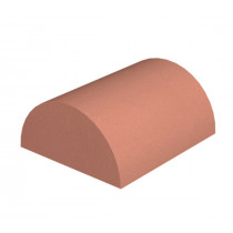 Marley Clay Half Round Ridge/Hip Stop Ends - 305mm