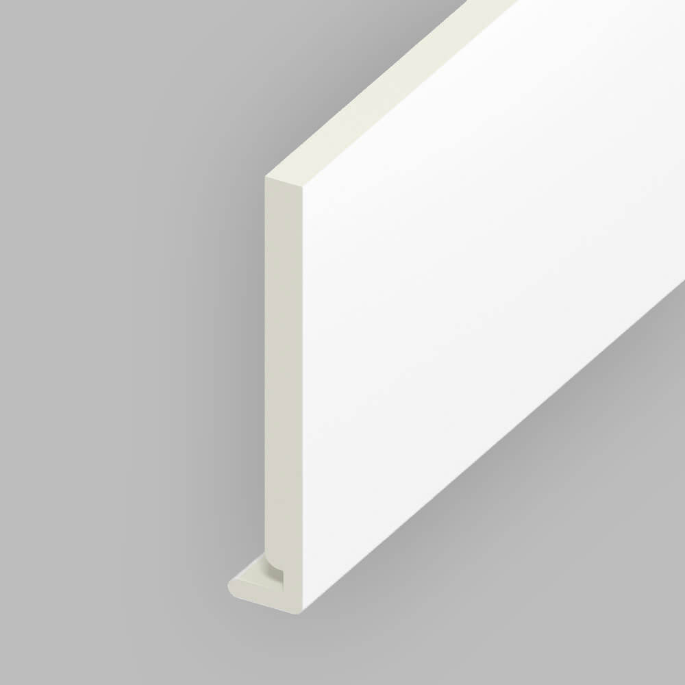 Fascia UPVC Board Plain White (5m)