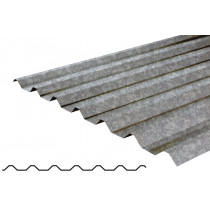 Galvanised Steel Box Profile Roofing Sheet (34/1000) - 0.5mm / 0.7mm