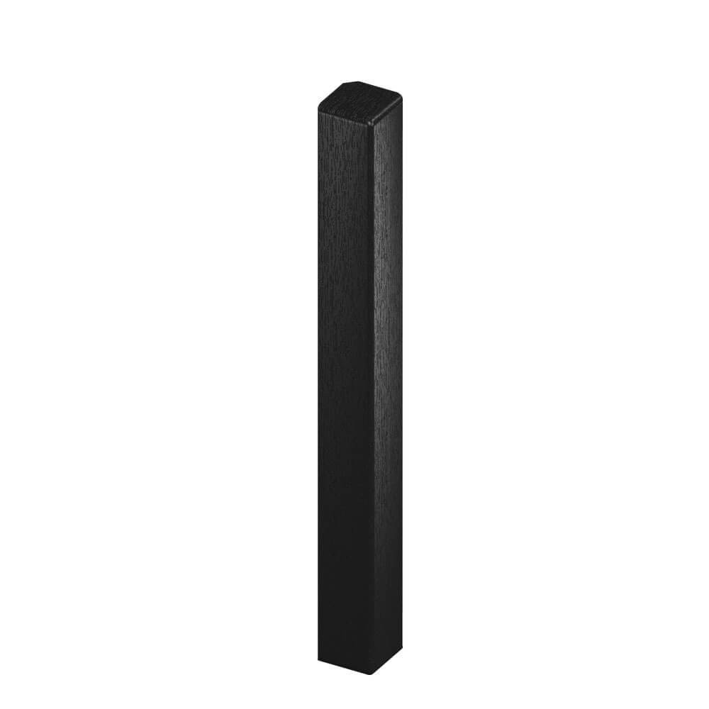 Fascia Board - 90˚ External Corner Trim - 450mm - Black Ash
