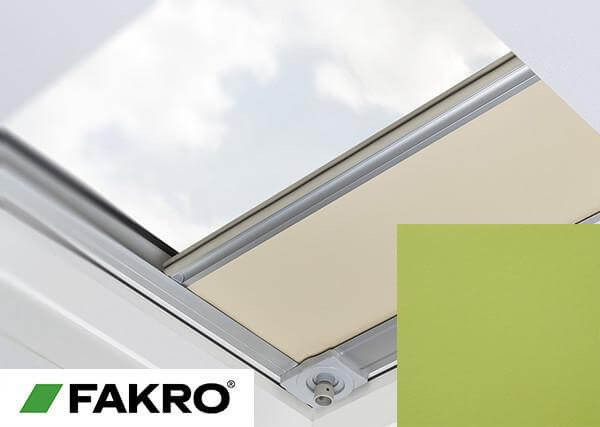 Fakro - ARF/D II 264 - Flat Roof Manual Blackout Blind - Green Fakro - ARF/D II 264 - Flat Roof Manual Blackout Blind - Green
