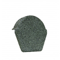 Lightweight Tiles - Granulated Ridge End Cap - Green