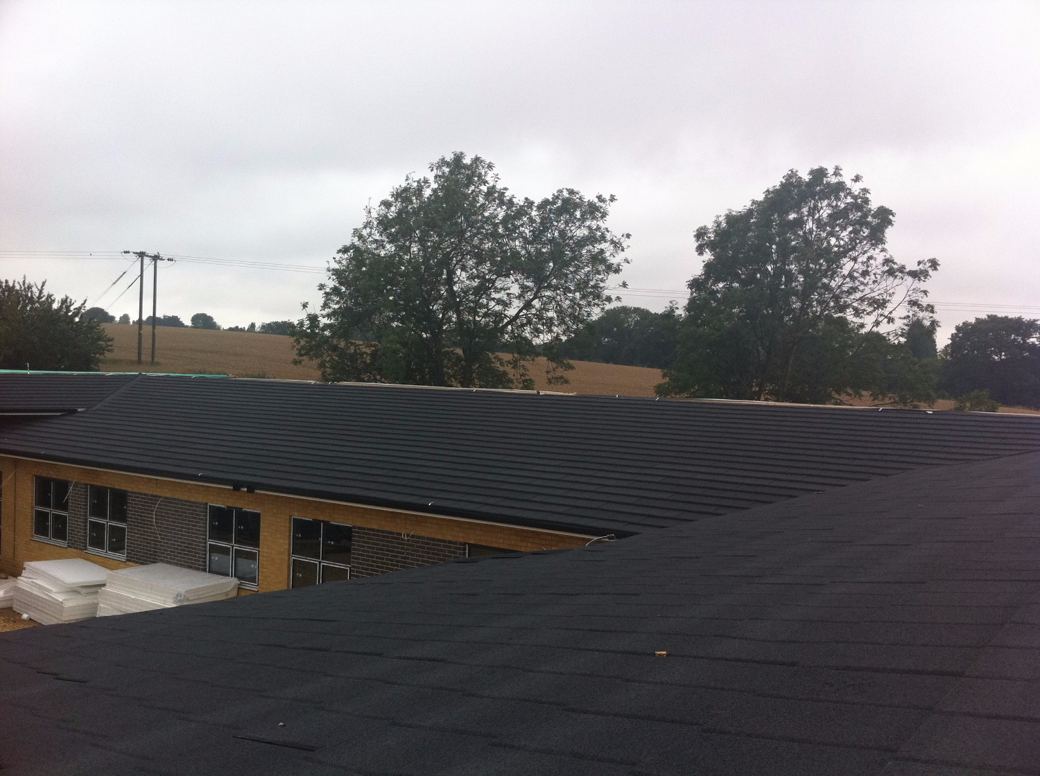 Slate Effect Metal Tile used in a school# Slate Effect Metal Tile used in a school#