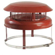 Econocowl – Stainless Steel Chimney Cowl for Solid Fuel – 150mm to 250mm