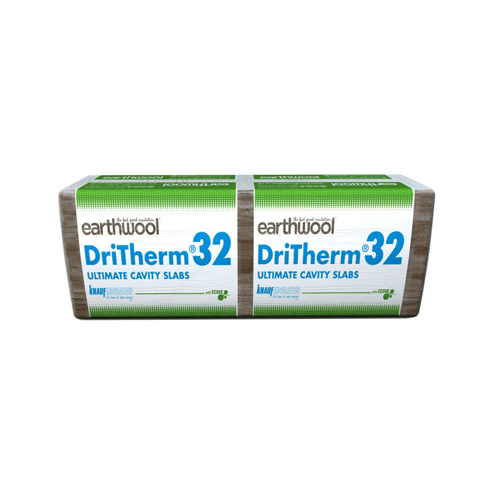 Knauf Insulation - Earthwool DriTherm Cavity Slab - 32 Ultimate Knauf Insulation - Earthwool DriTherm Cavity Slab - 32 Ultimate
