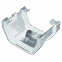 Plastic Guttering Squareline - Union - 114mm x 95mm - White