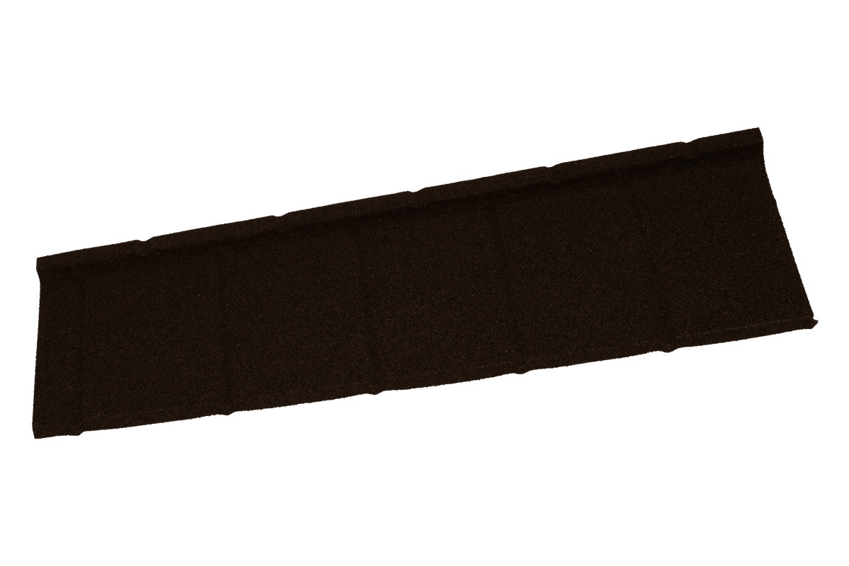 Britmet - Slate 2000 Plus - Lightweight Metal Roof Tile - Bramble Brown (0.9mm) Britmet - Slate 2000 Plus - Lightweight Metal Roof Tile - Bramble Brown (0.9mm)