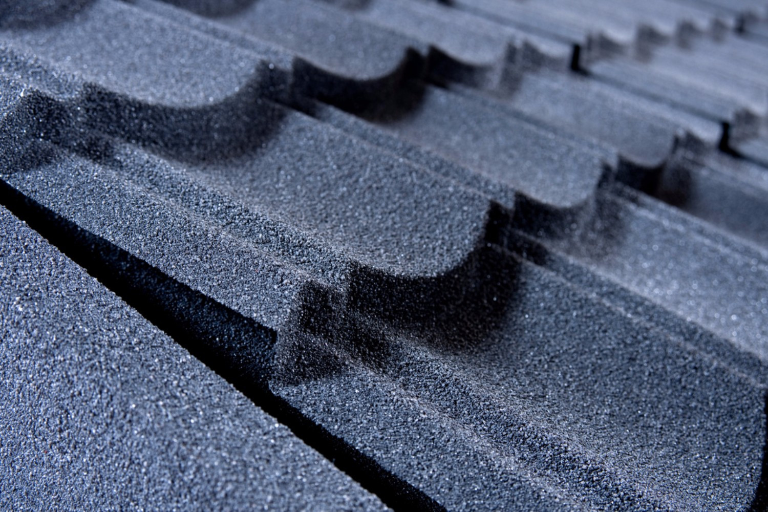 Corotile Lightweight Metal Sheet Closeup Corotile Lightweight Metal Sheet Closeup