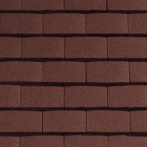Sandtoft Standard Plain Tile - Concrete Tile - Sandfaced Mottled Red