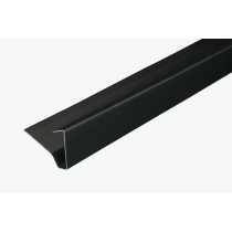 Corovent CDV - 5m Continuous Dry Verge (S Profile) - Black