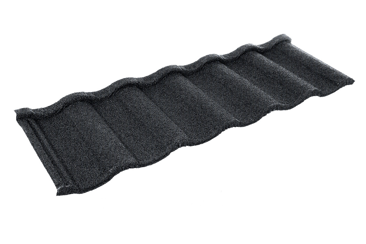 Britmet - Villatile Plus - Lightweight Metal Roof Tile - Titanium Grey (0.9mm) Britmet - Villatile Plus - Lightweight Metal Roof Tile - Titanium Grey (0.9mm)