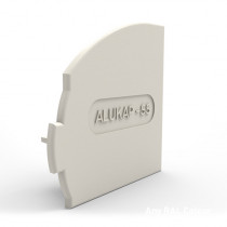Alukap-SS - Wall & Eaves Beam Endcap - White