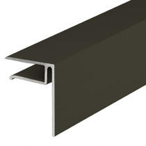 Alukap-XR - End Stop Bar - Brown