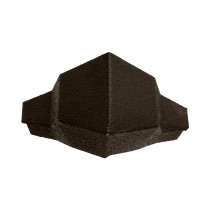 Britmet - Pantile 2000 - Hip End Cap - Tudor Brown