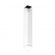 Fascia Board - Ogee 90˚ External Corner Trim - 350mm - Rosewood