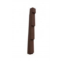 Lightweight Tiles - Granulated Verge (Side Flashing) - Left Hand - Brown