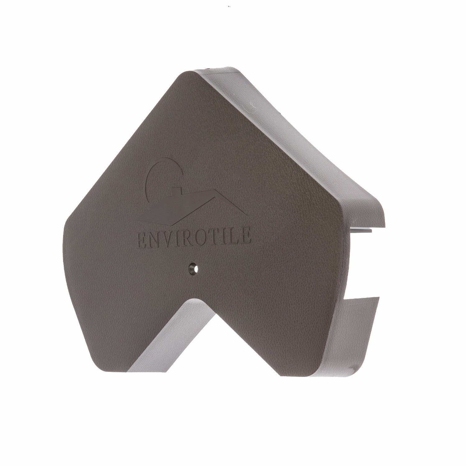 Envirotile - Gable End Cap - Dark Brown