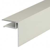 Alukap-XR - End Stop Bar - White