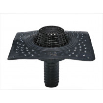 Wallbarn - EPDM Siphon Roof Outlet with Perforated Flange