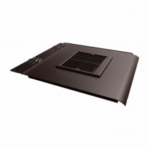 Envirotile - Plastic Lowline Tile Vent - Dark Brown