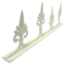 Alukap-XR - 595mm Aluminium Crest White