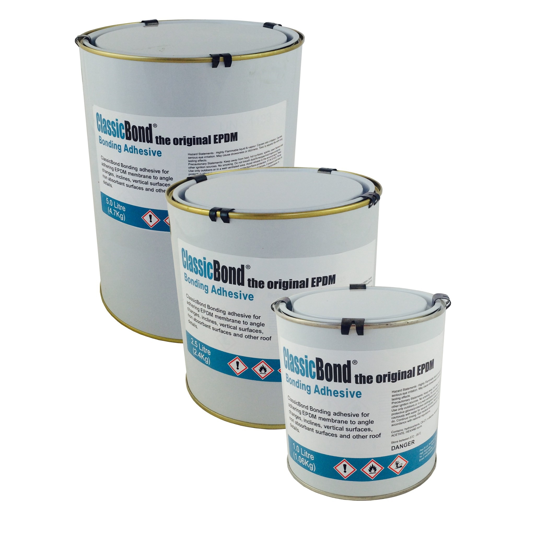 Classic Bond Rubber Roofing Contact Adhesive (10 Litre Tub Coverage