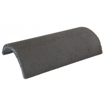 Redland Concrete Half Round Ridge - Smooth Slate Grey