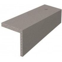 Marley Right Hand Concrete Plain Tile Cloak Verge