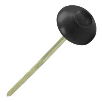 Corrapol-BT - Corrugated Bitumen Roof Sheet Fixings - Black (Pack of 100)