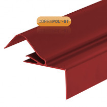 Corrapol-BT - Rock n Lock Verge with Fixings - Red