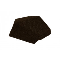 Britmet - Lightweight Metal Roof Shingle - Slimline End Cap 90 - Bramble Brown