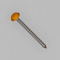 Soffit, Fascia & Capping Board Polytop Fixing Pins - 30mm - Oak (Pack of 250)